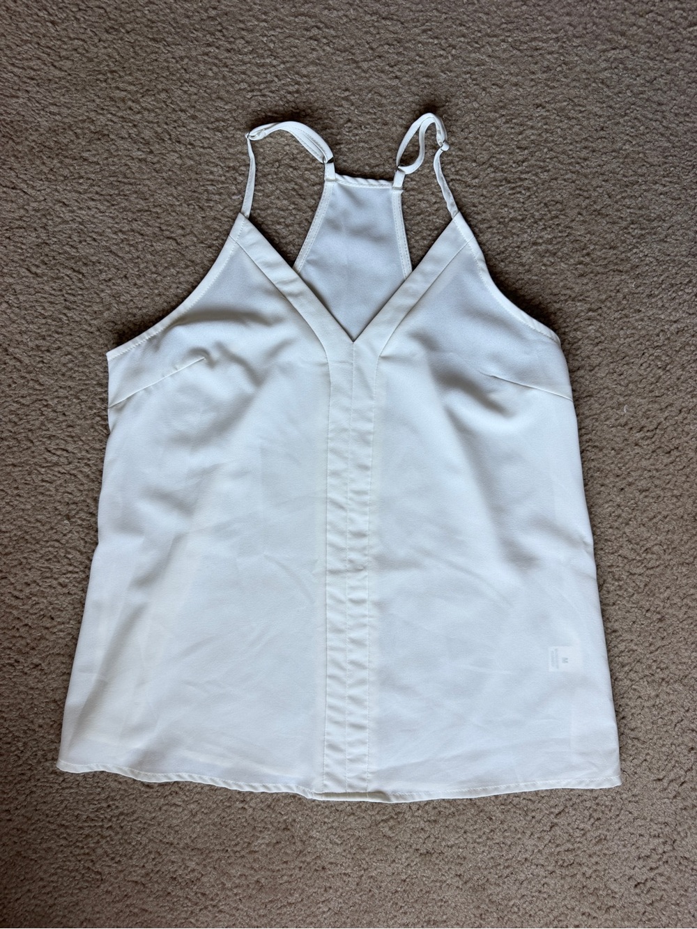 Women's V Neck Racerback Blouse